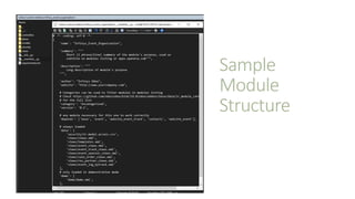 Sample
Module
Structure
 