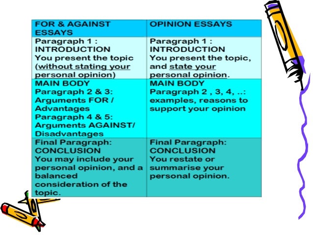 Tips for writing a good essay