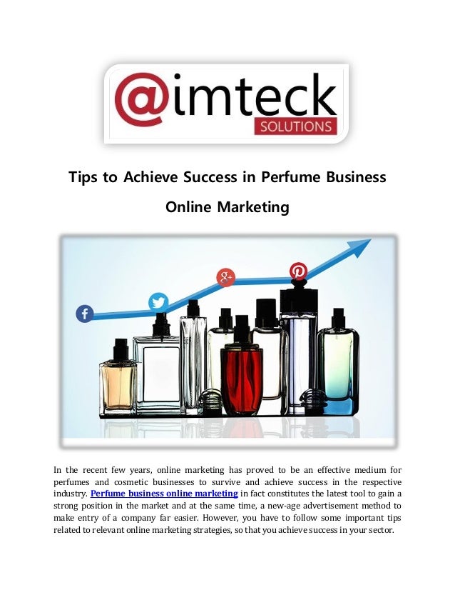 online perfume business