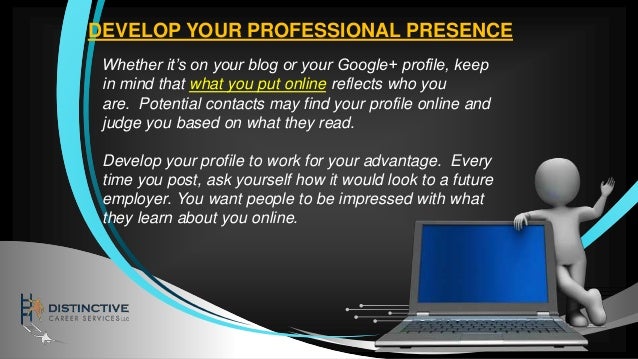 Tips to Advance Your Career by Optimizing Your Online Presence