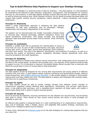 Tips to Build Effective Data Pipelines to Support your DataOps Strategy ...
