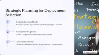 7 Tips to Choose the Right ERP Software for Your Business in 2024 | PPT