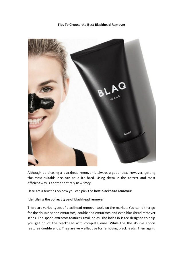 best blackhead extractor