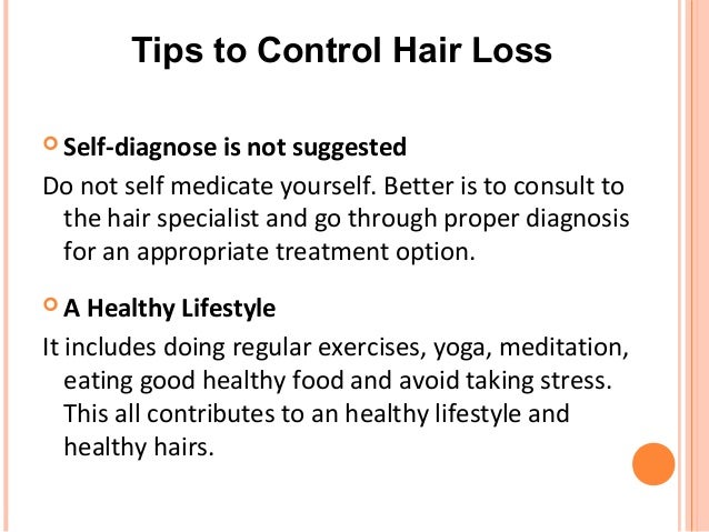 Tips To Control Hair Loss In Men
