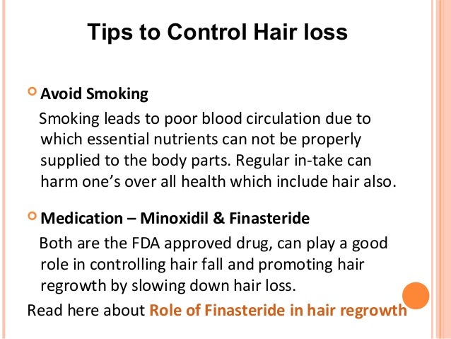 Tips To Control Hair Loss In Men