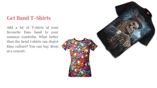 Tips To Dress Emo This Summer