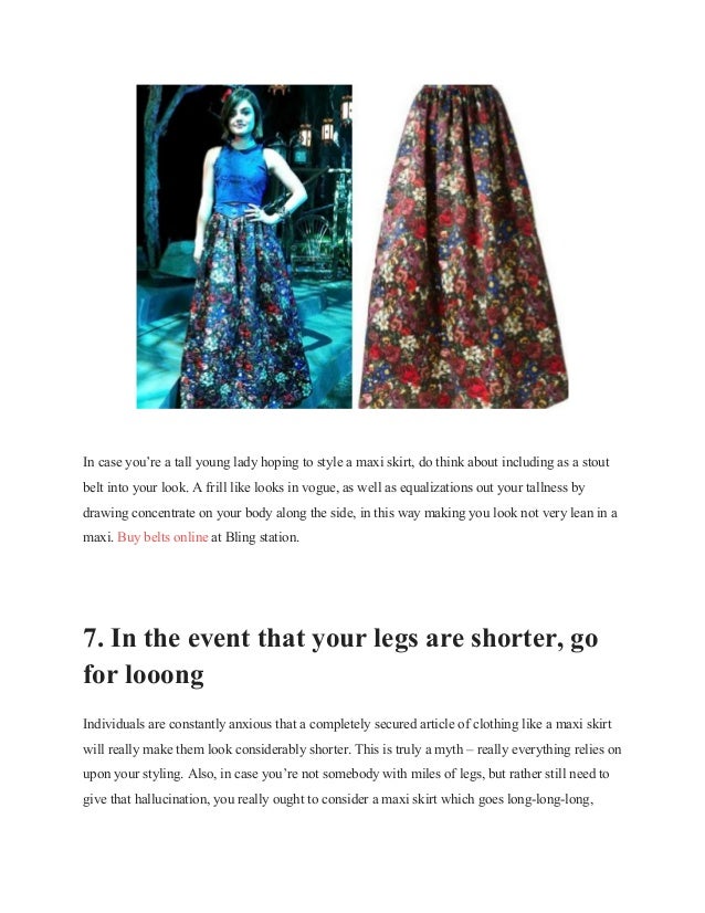 truly 4 you maxi skirt
