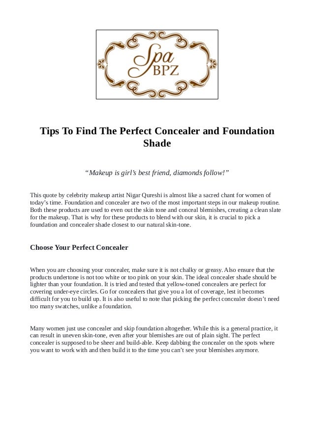 best sheer concealer