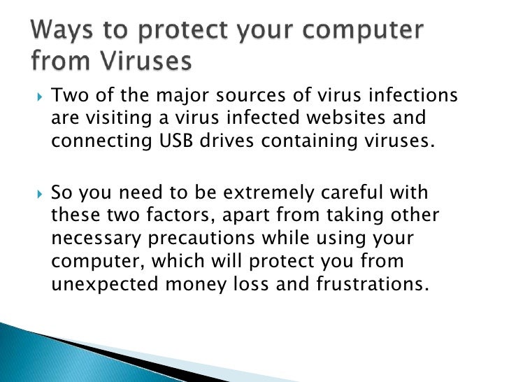 Tips to get rid of viruses from your computer