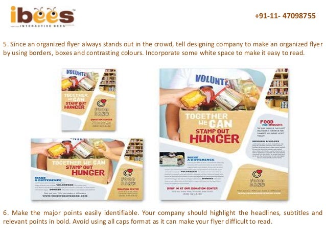 make your flyer