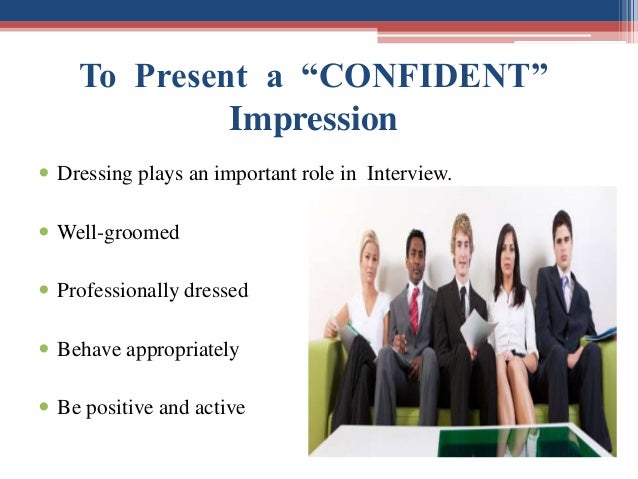 tips for first interview