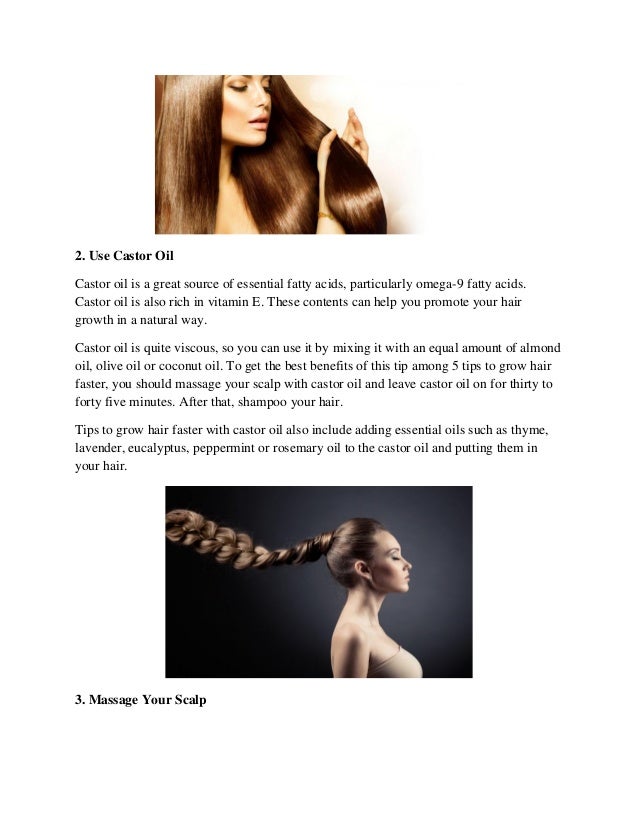 Top 5 Tips To Grow Hair Faster Make Hair Longer Fast