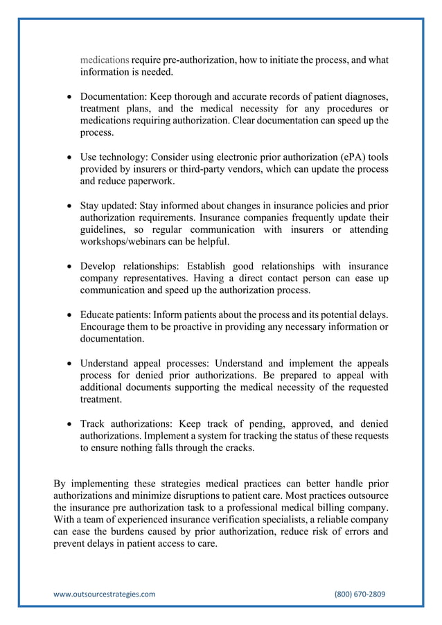 Tips To Handle Prior Authorizations Effectively Pdf Tips To Handle Prior Authorizations Effectively Pdf