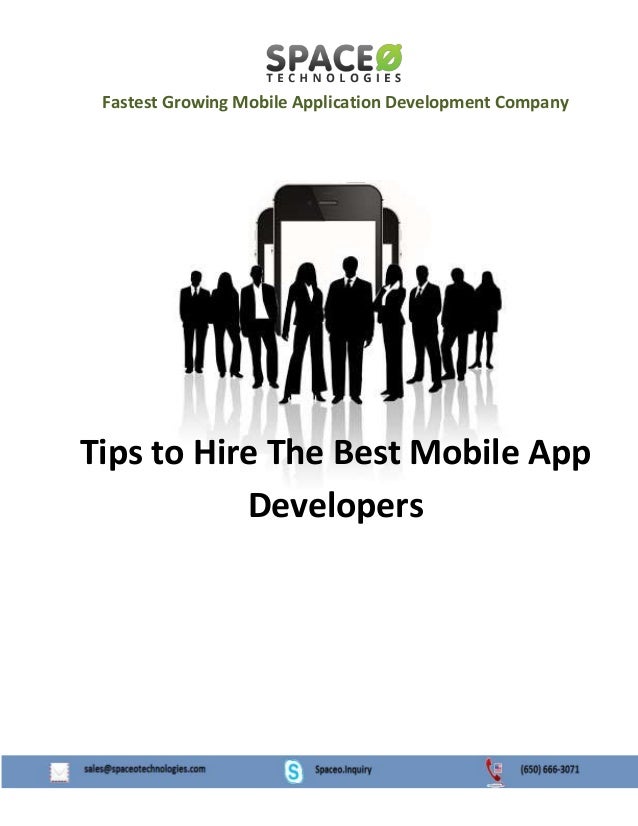 Tips to Hire the Best Mobile App Developer