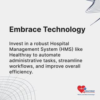 Tips on how to Improve Hospital Management | PDF