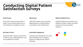Tips To Improve Patient Satisfaction - Harvee Healthcare | PPTX