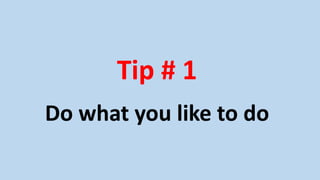 Question # 1 
To what extent do you find 
what you do interesting? 
 