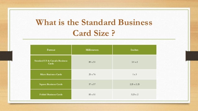 how to make perfect business card for your company visiting card size