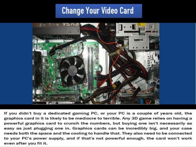Tips To Make Your Pc Games Run Faster And Smoother