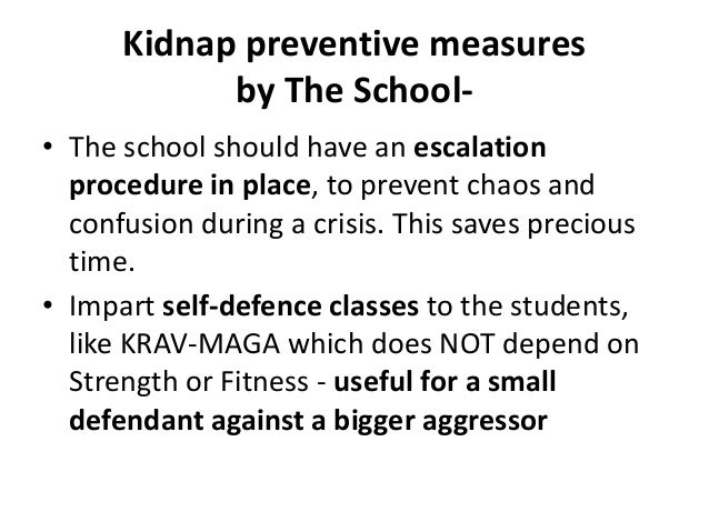How To Prevent Kidnapping _ Child Kidnapping: How Parents Prevent it ...