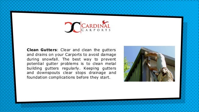 Tips To Protect Your Carport In Winters