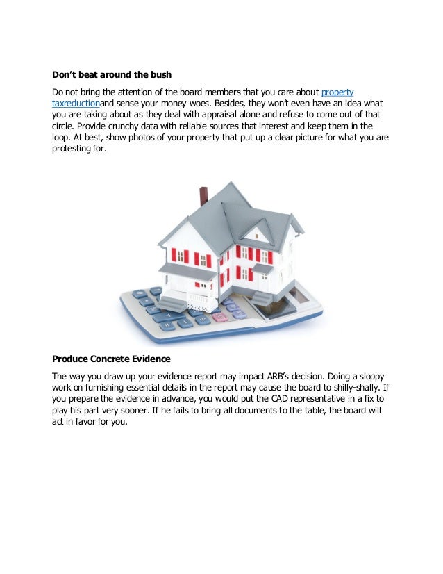 Tips to protest your property taxes