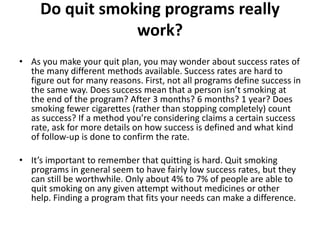 Tips to Quit smoking with the help of Health Care Provider | PPTX
