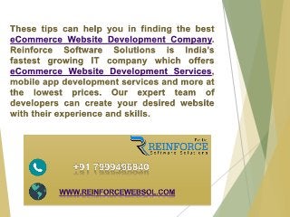 Tips to remember when hiring an e commerce developer