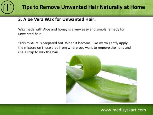Tips To Remove Unwanted Hair Naturally At Home