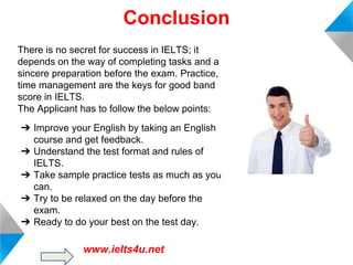 Tips to Score High in Your IELTS | PPTX