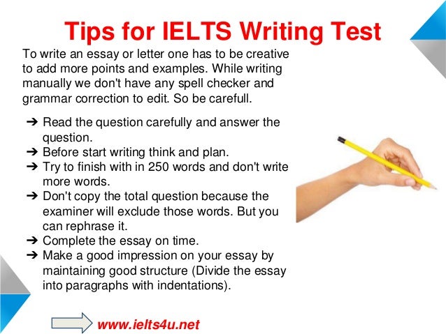 tips for essay writing in ielts