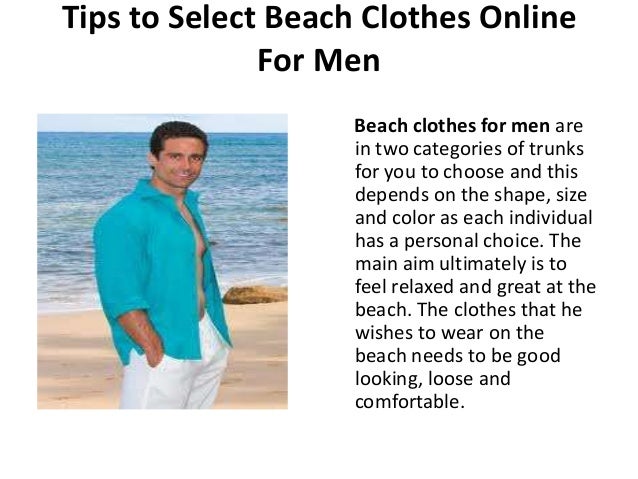 beach clothes online