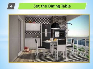Set the Dining Table4
 