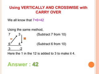 Carry Over Math Examples Tips to solve math phobia | PPTX