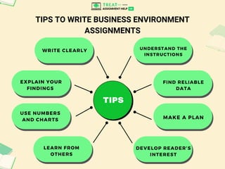 Tips to Write Business Environment Assignments | PDF