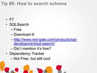 SQL Server Tips & Tricks | PPTX