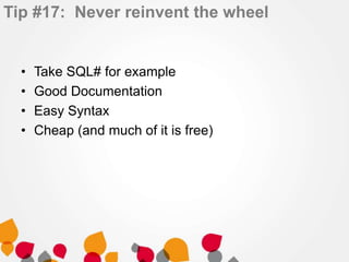 SQL Server Tips & Tricks | PPTX