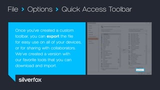 PowerPoint Quick Access Toolbar | PPTX