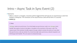 Telesync Example Tips and Tricks for new async web client capabilities on model driven ...