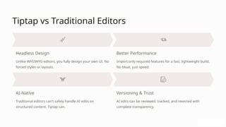 Tiptap Editor – Powerful, Flexible, and Built for Modern Web Apps.pptx