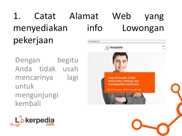 Tips tepat mencari lowongan kerja online