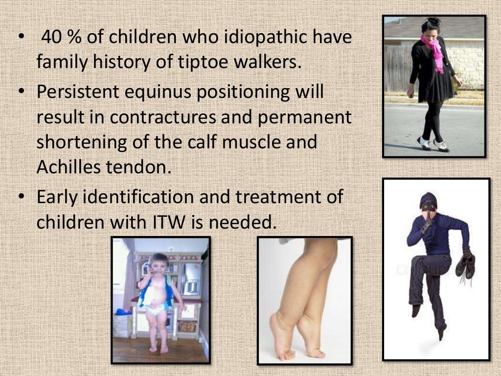 Tip Toes Walking Tip Toes Walking