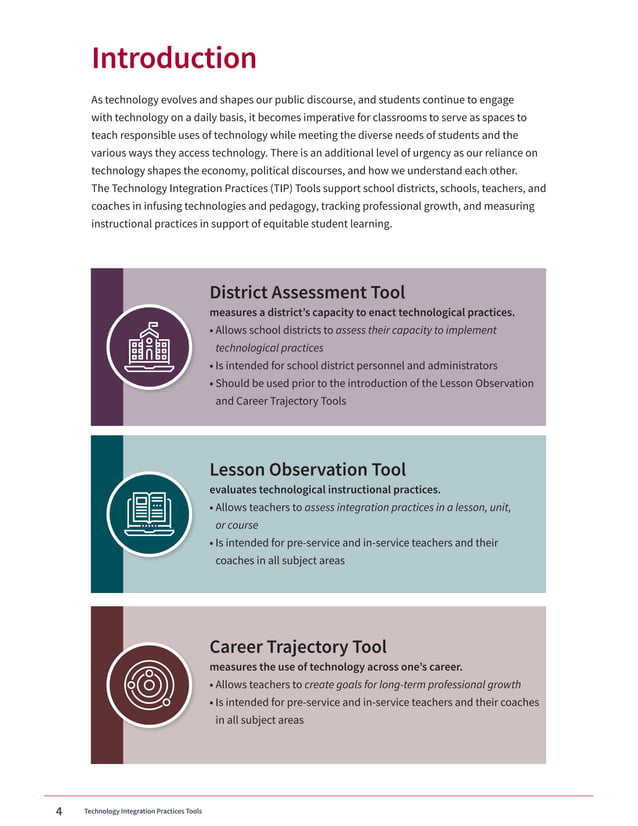 Tiptool Tip tool observing teachers with technology | PDF