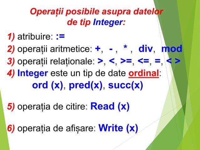 Tipuri de date simple | PPT