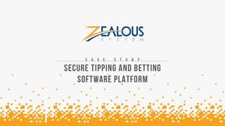 Tip Zone - Secure Tipping and Betting Software Platform for a US Based Client