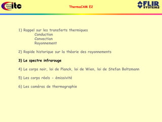 Specter E2 FLIR - Thermographie Infrarouge | PPT