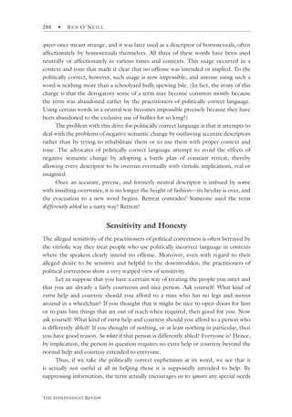 A Critique of Politically Correct Language By Ben O’Neill | PDF