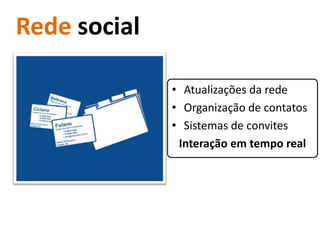 Rede socialAtualizações da rede
