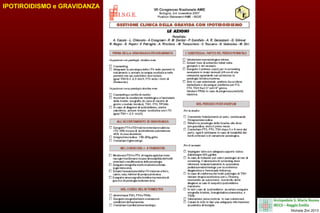 IPOTIROIDISMO e GRAVIDANZA

 