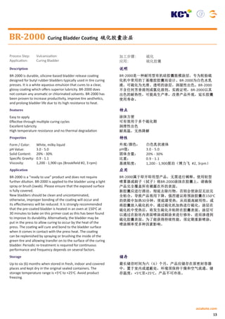 Tire Release Agent and Marking Paint Catalog | PDF
